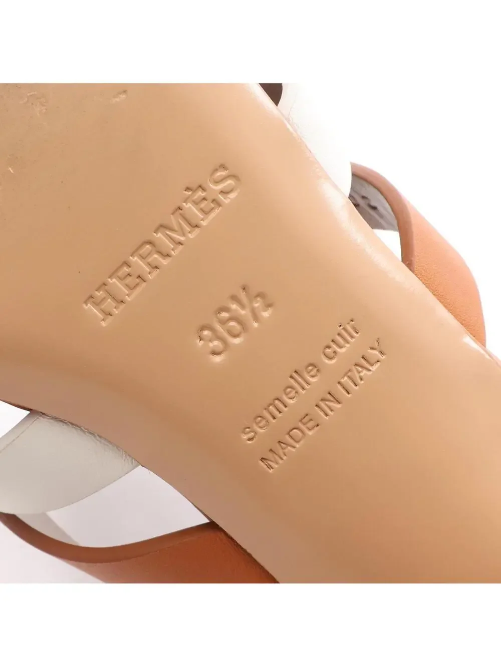 Hermes Amica Sandals #36.5 Heels Shoes #291552H44B